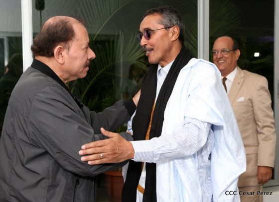 Presidente Daniel se reúne con representante del Gobierno y Pueblo Saharaui