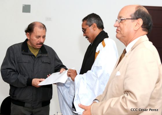 Presidente Daniel se reúne con representante del Gobierno y Pueblo Saharaui