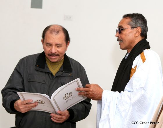 Presidente Daniel se reúne con representante del Gobierno y Pueblo Saharaui