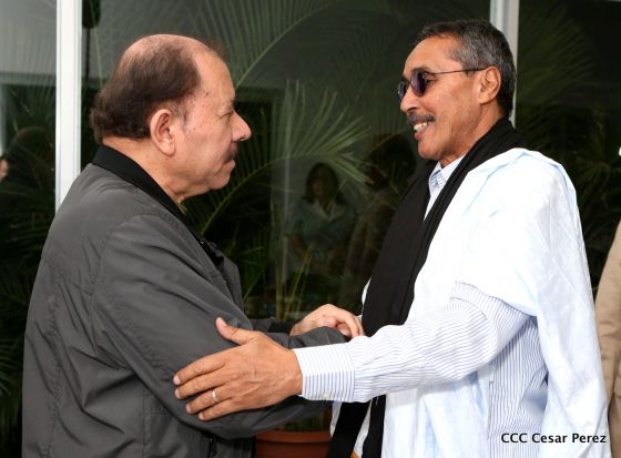 Presidente Daniel se reúne con representante del Gobierno y Pueblo Saharaui