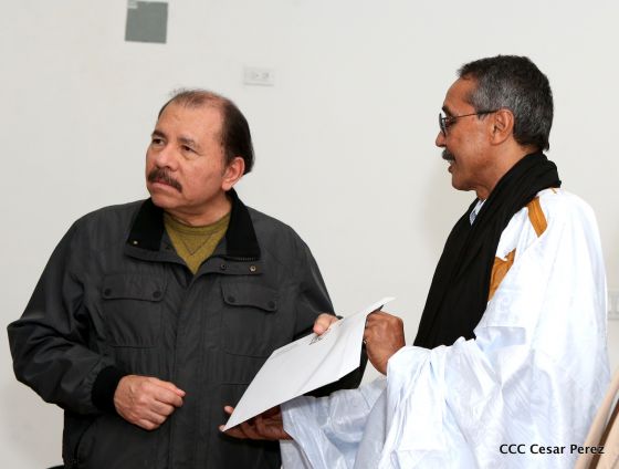 Presidente Daniel se reúne con representante del Gobierno y Pueblo Saharaui