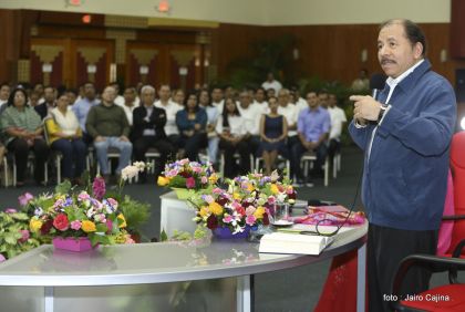 Daniel y Rosario juramentan al Gabinete del Gobierno Sandinista