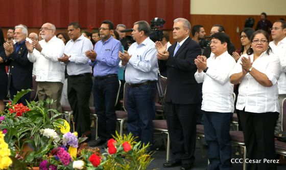 Daniel y Rosario juramentan al Gabinete del Gobierno Sandinista