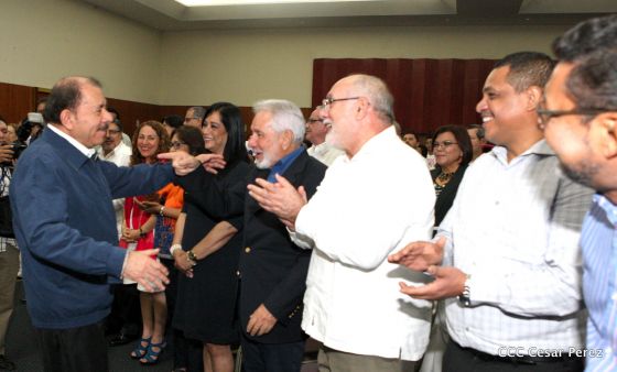 Daniel y Rosario juramentan al Gabinete del Gobierno Sandinista