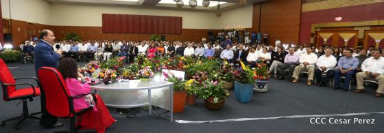 Daniel y Rosario juramentan al Gabinete del Gobierno Sandinista