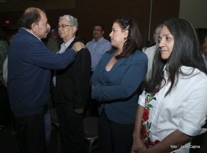 Daniel y Rosario juramentan al Gabinete del Gobierno Sandinista