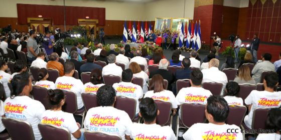 Daniel y Rosario juramentan al Gabinete del Gobierno Sandinista