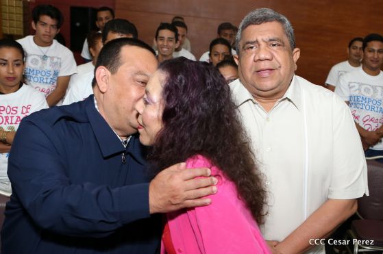 Daniel y Rosario juramentan al Gabinete del Gobierno Sandinista