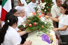 Despiden a Sor Emilia Rachela