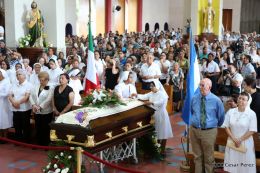 Despiden a Sor Emilia Rachela