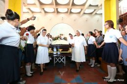 Despiden a Sor Emilia Rachela