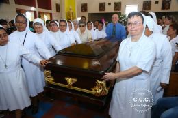 Despiden a Sor Emilia Rachela