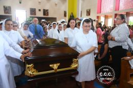 Despiden a Sor Emilia Rachela