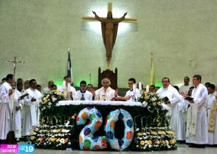Misa por 20 Años de la Catedral de Managua
