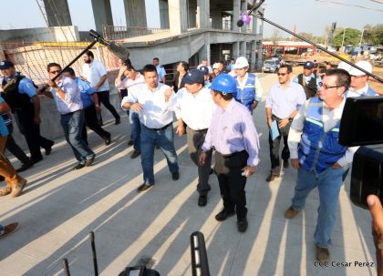Presidente Daniel recorre obras del nuevo Estadio Nacional ”Denis Martínez" y el Polideportivo "Alexis Argüello"