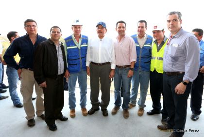 Presidente Daniel recorre obras del nuevo Estadio Nacional ”Denis Martínez" y el Polideportivo "Alexis Argüello"