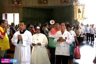 Misa por 20 Años de la Catedral de Managua