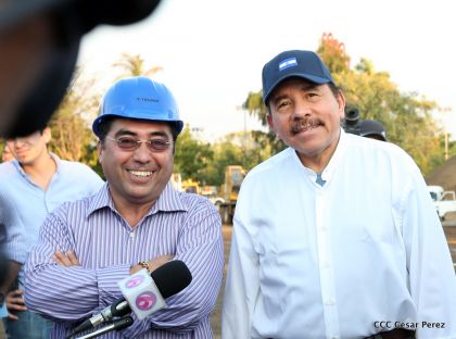 Presidente Daniel recorre obras del nuevo Estadio Nacional ”Denis Martínez" y el Polideportivo "Alexis Argüello"