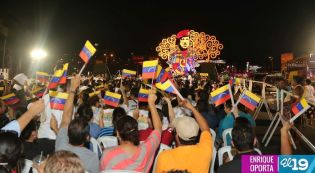 Homenaje a Hugo Chávez en Managua