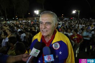 Homenaje a Hugo Chávez en Managua