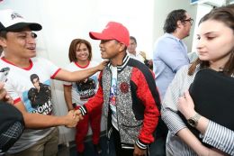  Así fue la llegada del verdadero Campeón a Nicaragua 