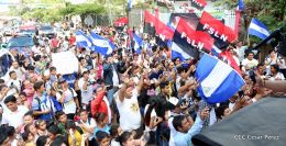  Así fue la llegada del verdadero Campeón a Nicaragua 