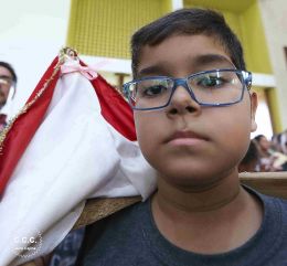 Así fue la bajada de la venerada Imágen de la Sangre de Cristo