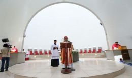 Domingo de Ramos en la Catedral de Managua