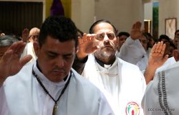 Misa Crismal en la Catedral de Managua