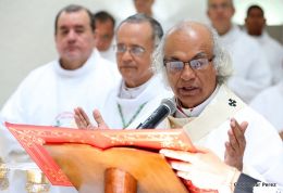 Misa Crismal en la Catedral de Managua