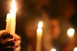 Vigilia Pascual en Catedral de Managua