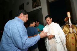 Vigilia Pascual en Catedral de Managua