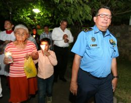 Vigilia Pascual en Catedral de Managua