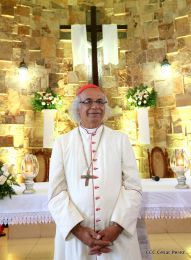 Cardenal Brenes celebra misa de Domingo de Resurrección