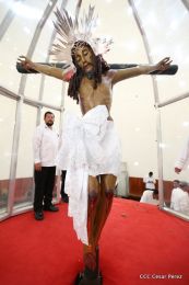 La Sangre de Cristo regresa a su morada en Catedral de Managua