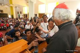 La Sangre de Cristo regresa a su morada en Catedral de Managua
