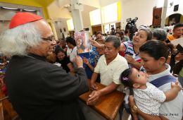La Sangre de Cristo regresa a su morada en Catedral de Managua