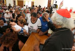 La Sangre de Cristo regresa a su morada en Catedral de Managua