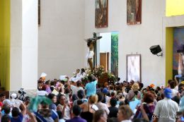 La Sangre de Cristo regresa a su morada en Catedral de Managua