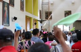 La Sangre de Cristo regresa a su morada en Catedral de Managua