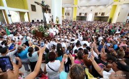 La Sangre de Cristo regresa a su morada en Catedral de Managua