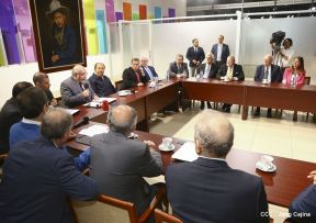 Daniel se reúne con  Asociación Iberoamericana de Cámaras de Comercio, Industria y Servicios