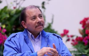 Daniel y Rosario presiden Homenaje al Comandante Tomás Borge Martínez