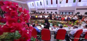 Daniel y Rosario presiden Homenaje al Comandante Tomás Borge Martínez