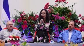 Daniel y Rosario presiden Homenaje al Comandante Tomás Borge Martínez