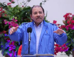 Daniel y Rosario presiden Homenaje al Comandante Tomás Borge Martínez