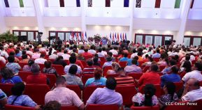 Daniel y Rosario presiden Homenaje al Comandante Tomás Borge Martínez