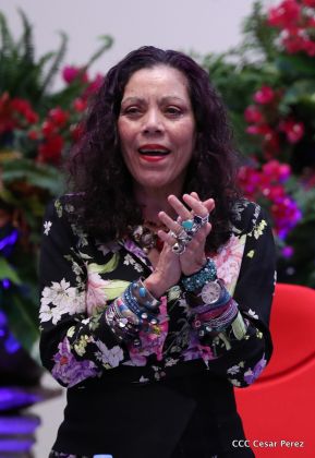 Daniel y Rosario presiden Homenaje al Comandante Tomás Borge Martínez