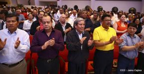 Daniel y Rosario presiden Homenaje al Comandante Tomás Borge Martínez