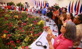 Daniel y Rosario presiden Homenaje al Comandante Tomás Borge Martínez